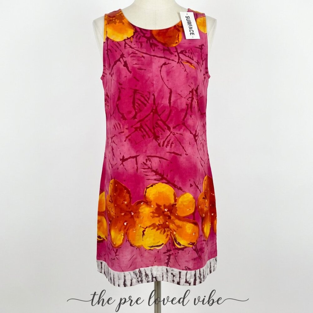 Surface Dress Large Women's Beachy Summer Spring Comfy